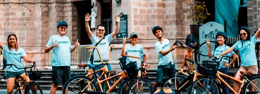 Manille : Excursion historique en bicyclette en bambou à Intramuros