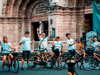 Manila: Historische Bamboo Bike Tour in Intramuros