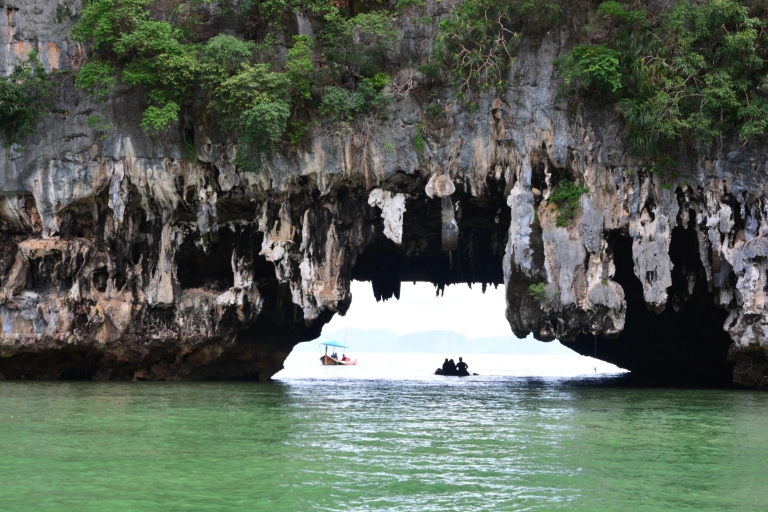 Excursión de un día a James Bond y la isla de Yao Yai en lancha rápida de lujoRecogida en Phuket