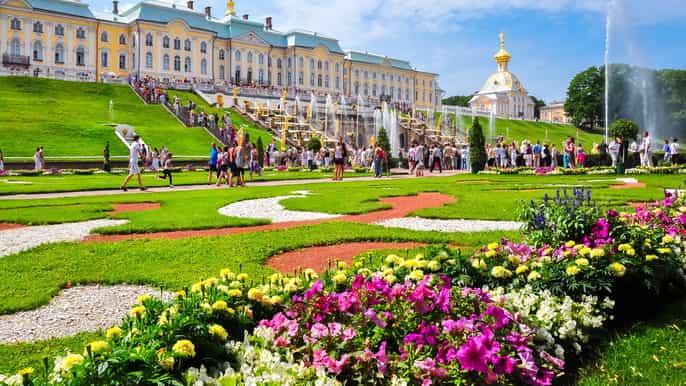 pushkin palazzo di caterina e peterhof da san pietroburgo