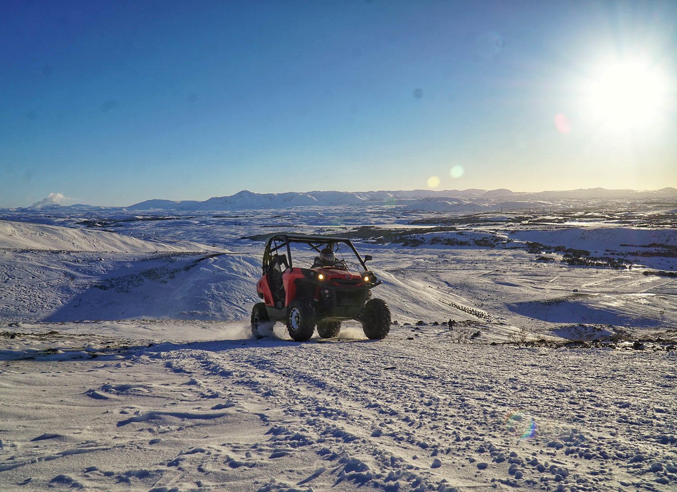 Reykjavik: Buggy-safari-tur med hoteltransport