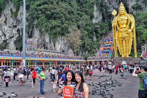 Kuala Lumpur: Tour di mezza giornata dei sobborghi e delle grotte di BatuTour condiviso per un minimo di 2 adulti