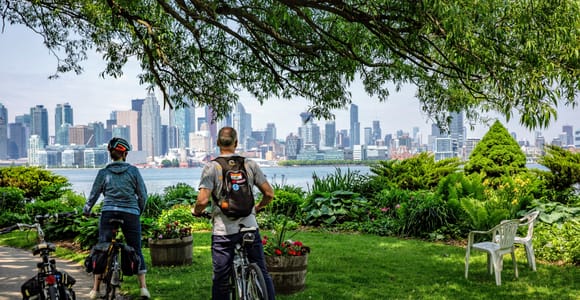 Geführte Fahrradtour durch die Uferpromenade und die Inseln von Toronto