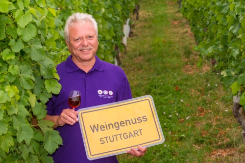 Stuttgart: Geführte Wein-Wanderung & WeinverkostungTour ab Bahnhof Untertürkheim
