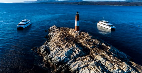 Ushuaia: Beagle Channel & Sea Wolves Island Catamaran Cruise
