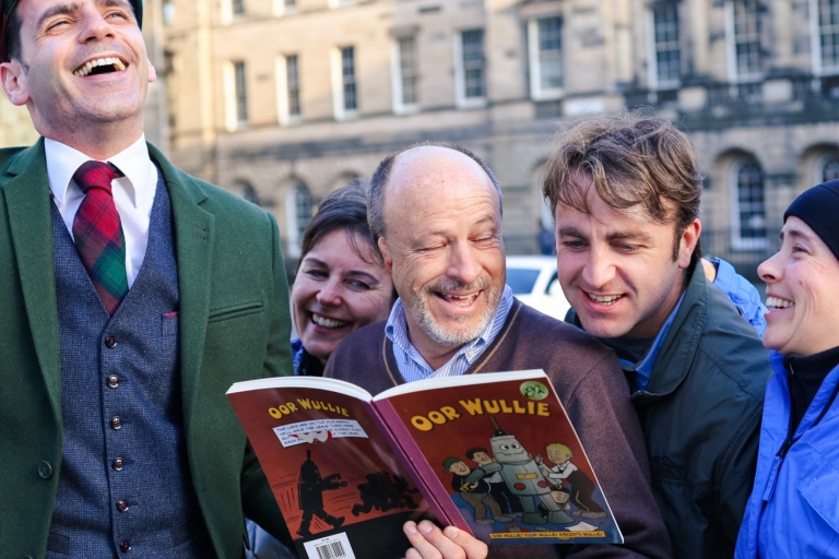 Edynburg: Komediowa wycieczka piesza z profesjonalnym komikiem