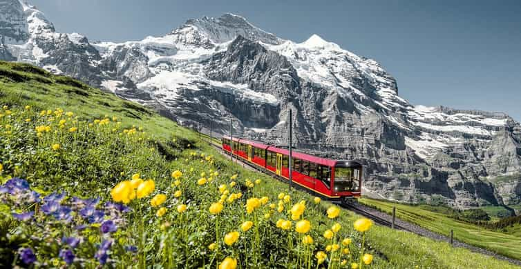 From Interlaken Day Trip to Jungfraujoch by Bus and Train