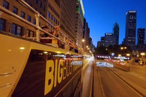 Chicago: Big Bus Panoramic Sunset Tour with Live Guide