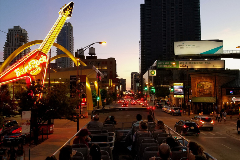 Chicago: Sunset Tour by Open-top Bus with Live Guide Panoramic Sunset Tour