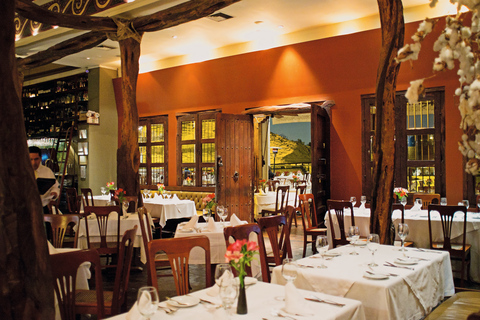 Dinner at the Huaca Pucllana restaurant