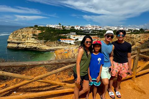 From Lisbon: Private tour to Algarve,Benagil cave & Lagos