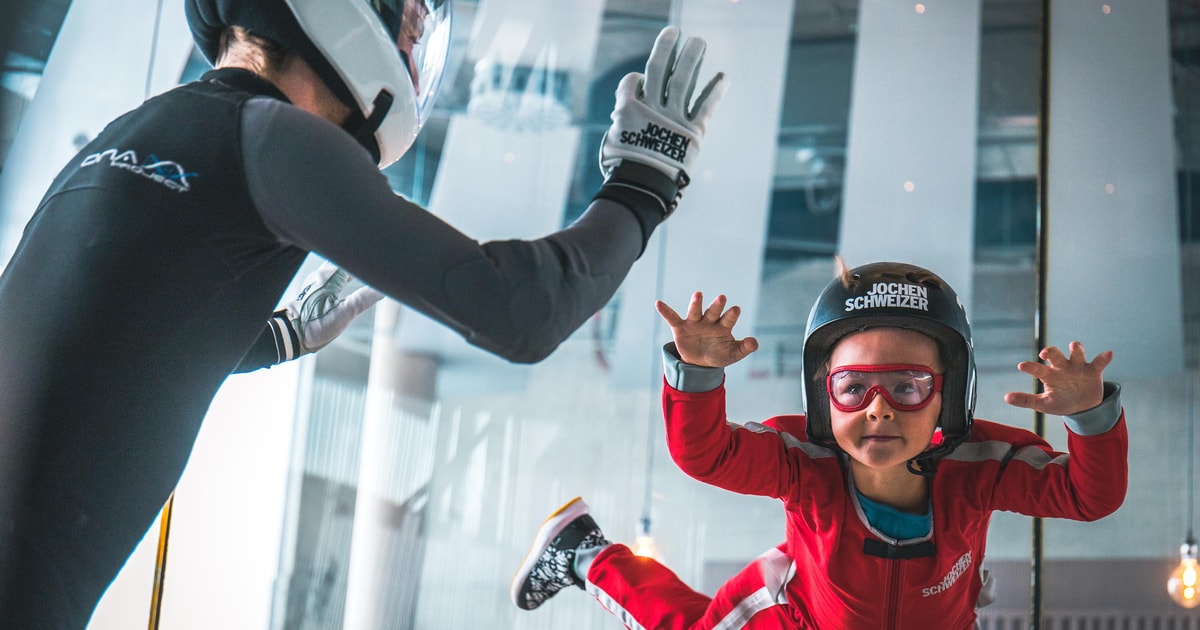Bodyflying Bodyflying: Indoor Skydiving Experience for 2 People | GetYourGuide