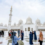 Da Dubai: tour guidato della Moschea Sheikh Zayed di Abu Dhabi