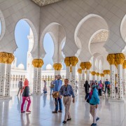 Vanuit Dubai: rondleiding Sjeik Zayed-moskee in Abu Dhabi