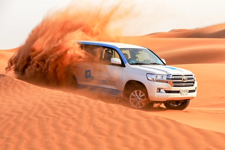 Abu Dhabi 4-Hour Morning Desert Safari z jazdą na wielbłądzieWycieczka półprywatna