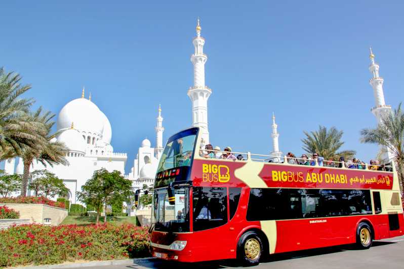 Abu Dhabi: tour in autobus Hop-on Hop-off di 24 ore