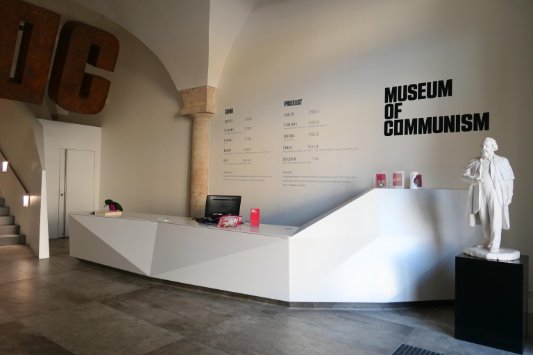 Prague : billet d'entrée au musée du communisme
