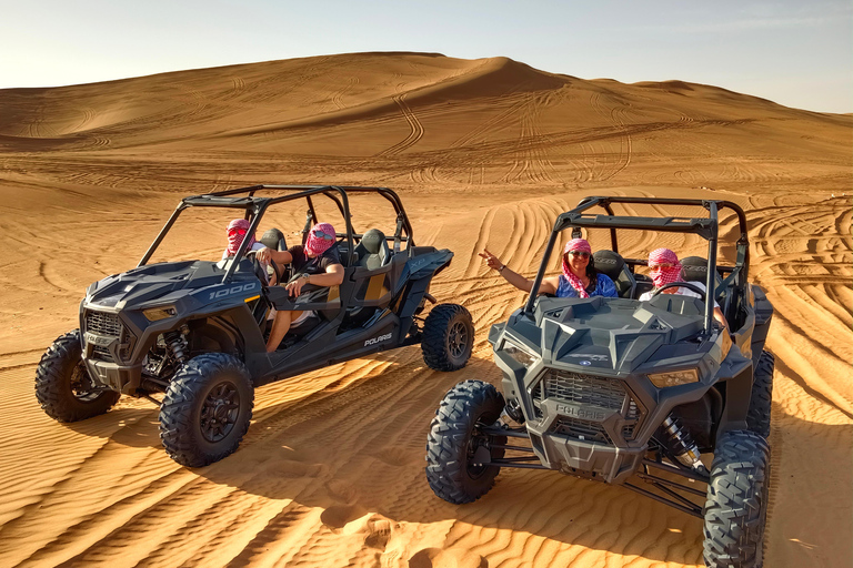 Dune Buggy Red Dune Bashing, Sand Boarding, paseo en camello, espectáculo(4h Recogida compartida) 1h Dune Buggy Sin Campamento y Cena