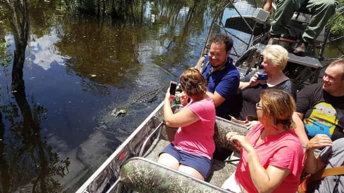 everglades spettacolo e tour in motoscafo in tedesco