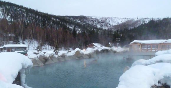 From Fairbanks: Chena Hot Springs Northern Lights Tour