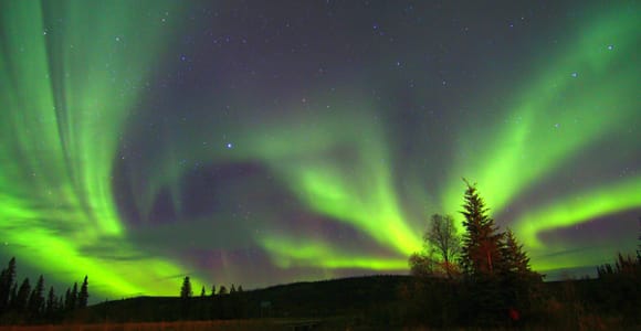 From Fairbanks: Northern Lights & Murphy Dome Tour