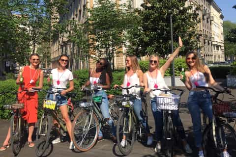 Milan Sunset Bike Tour with Aperitivo