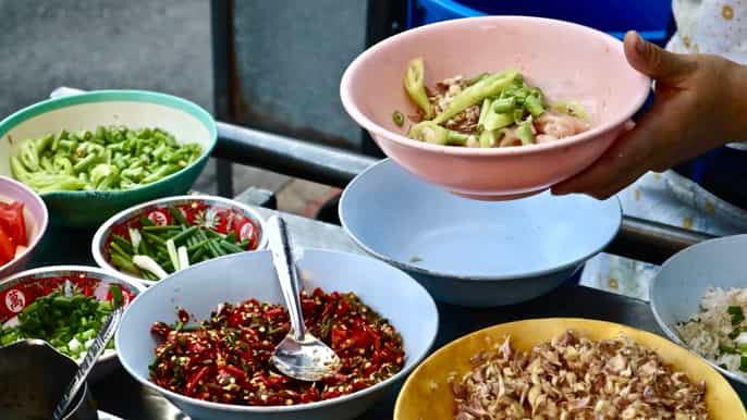 bangkok tour de comida de los platos favoritos del local