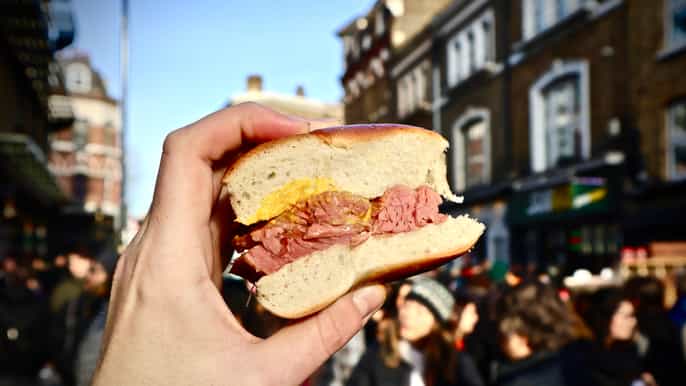 londres visite gastronomique dans la rue shoreditch de 35 heures