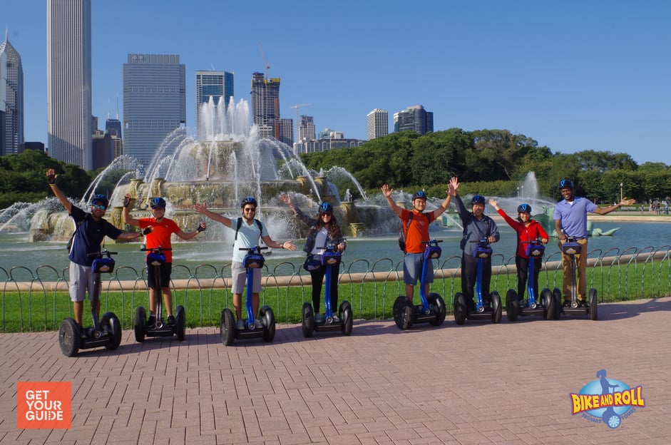 Incroyable visite en Segway au bord du lac de Chicago