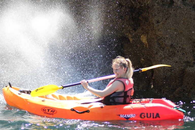 Desde Lagos: costa y cuevas del Algarve en kayakOpción estándar