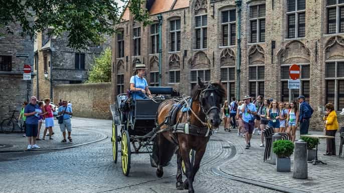 private sightseeing tour to bruges from amsterdam
