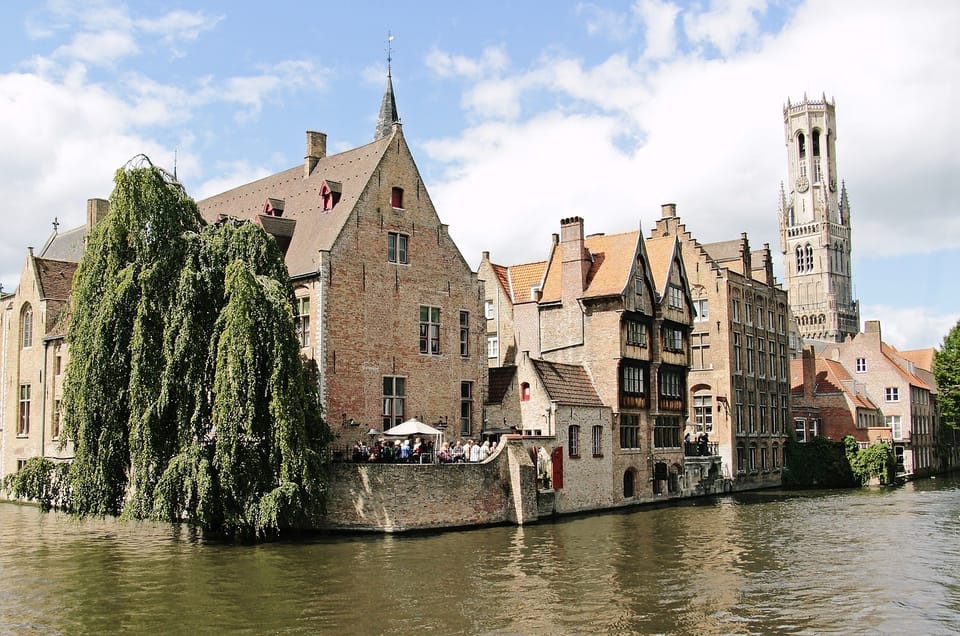 Moinhos de vento em Bruges