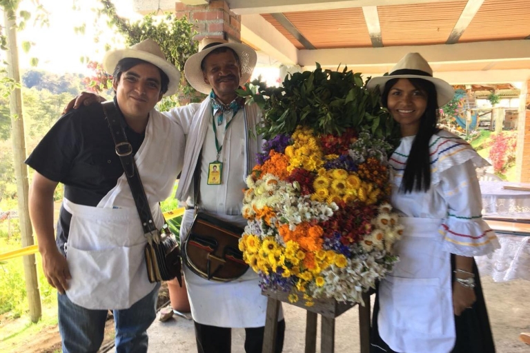 Medellín: visite de la ferme florale et de l'histoire de Silletero