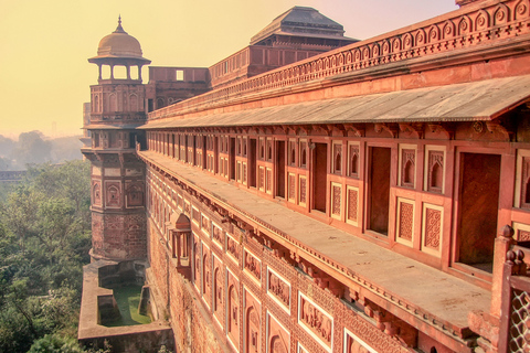 Taj Mahal & Agra Fort: Private Sunrise Tour from Delhi Private Tour with Entrance Fees