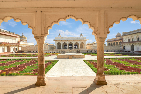 Taj Mahal y Agra: tour privado al amanecer desde DelhiTour privado con tasas de entrada