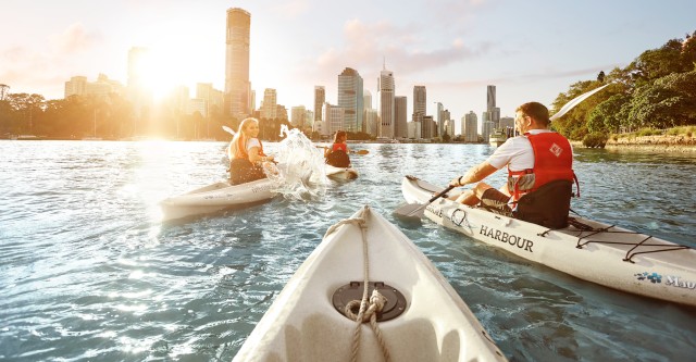 Visit Brisbane Guided River Kayak Tour in Brisbane
