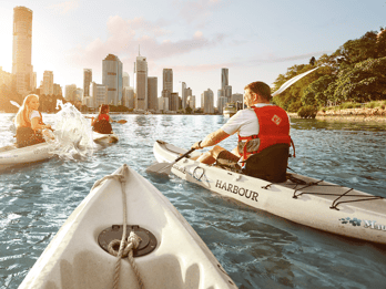 Brisbane: Guided River Kayak Tour