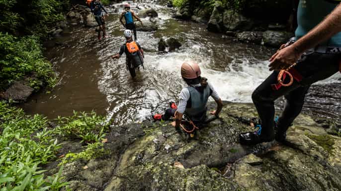 bali adventure canyoning shiva canyon