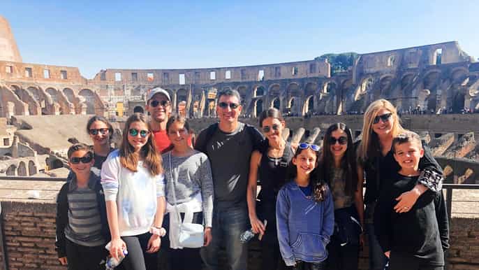 rome kidfriendly colosseum roman forum tour