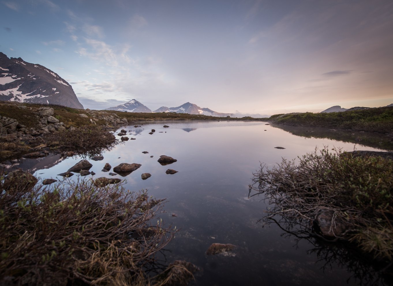 Tromsø: Vandretur i midnatssolen i vildmarken
