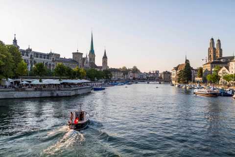Zürich: stadstour van 4 uur per veerboot, kabeltram en bus