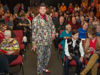 Pigeon Forge: Brian Hoffmans Red Skelton-Hommage Pigeon Forge: Brian Hoffmans Red Skelton-Hommage