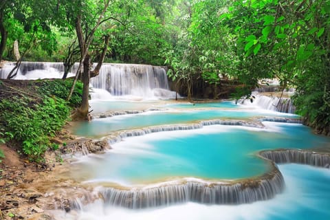 Luang Prabang: Local Village & Kuang Si Falls Private Tour