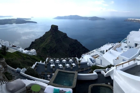 Północna Santorini: prywatna wycieczka z degustacją wina i zachodem słońca w Oia