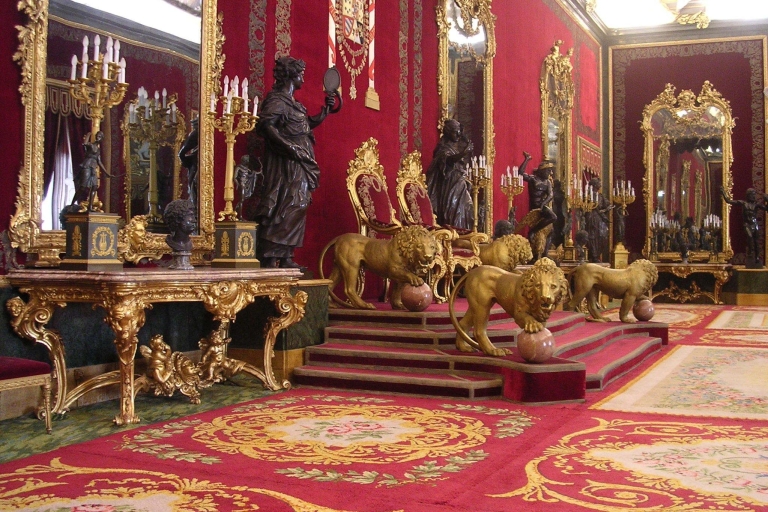Madrid: 4-Hour Bus Tour with Royal Palace Admission Bilingual Tour, English Preferred