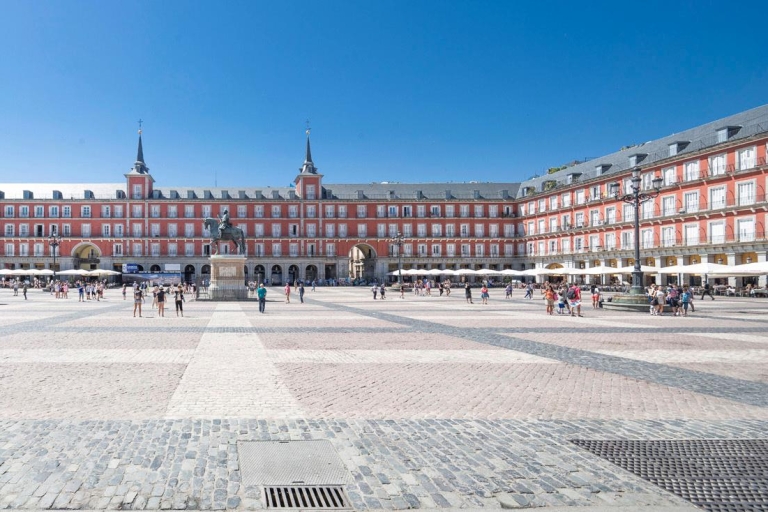 Madrid: busrit van 4 uur met toegang tot het Koninklijk PaleisTweetalige Tour, Engels Preferred