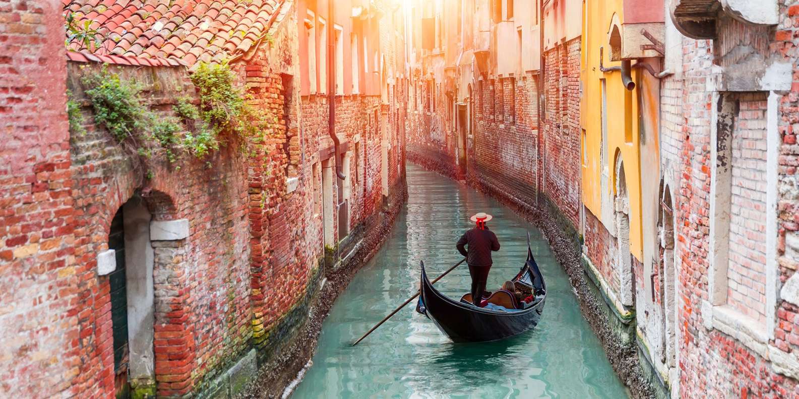 венеция гондолы италия