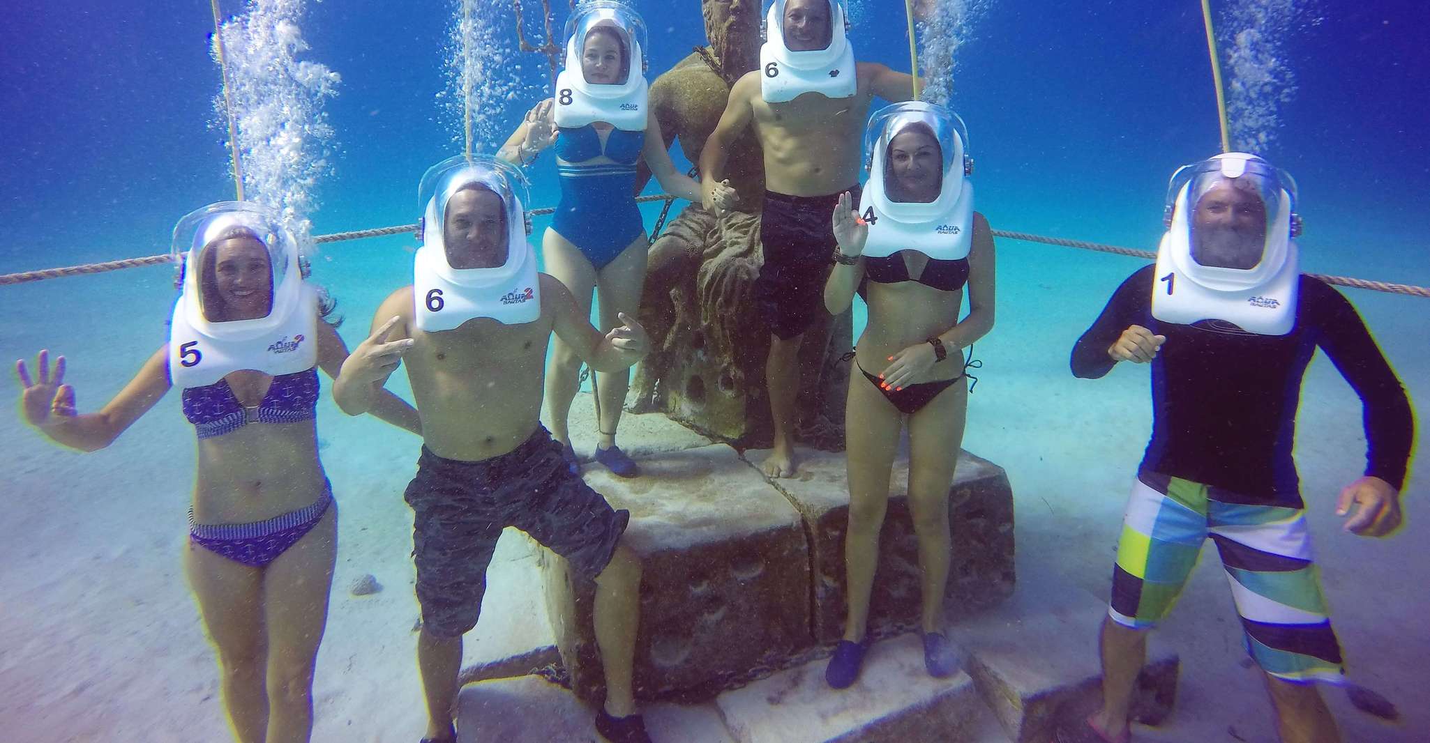 San Andrés, Marcher sous la mer - Hizvo