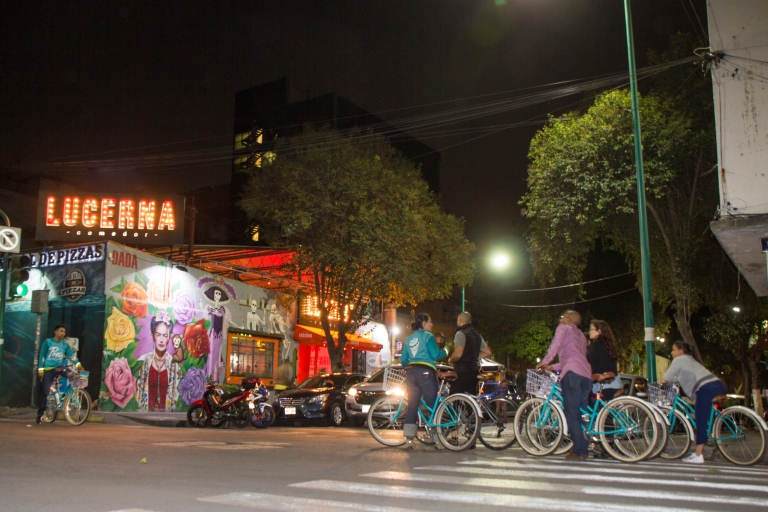 Ciudad de México: tour nocturno en bicicleta