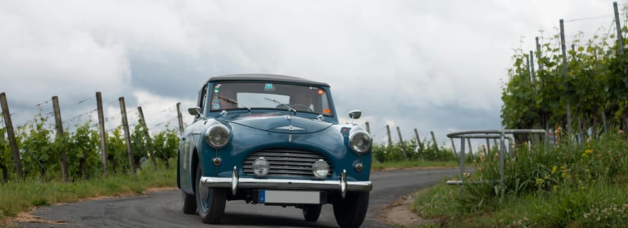 Depuis Lisbonne : voiture vintage, dégustation de vin et prise en charge